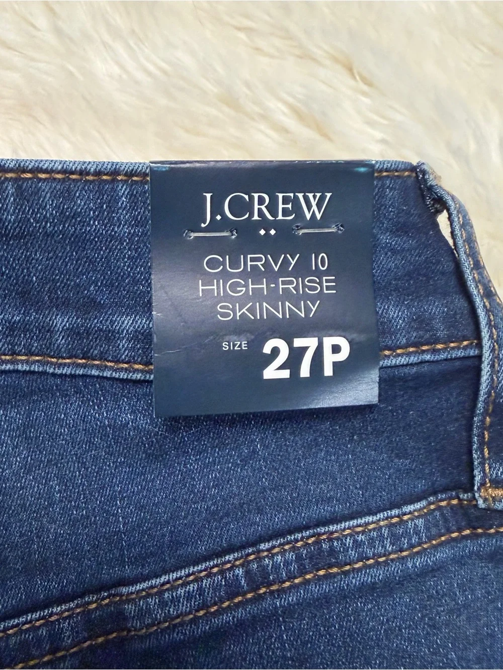 NEW! J. CREW CURVY 10 HIGH-RISE SKINNY JEANS
